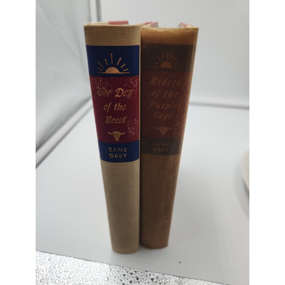 The Day of the Beast Zane Grey Walter Black Hardcover Riders Of The Purple Sage